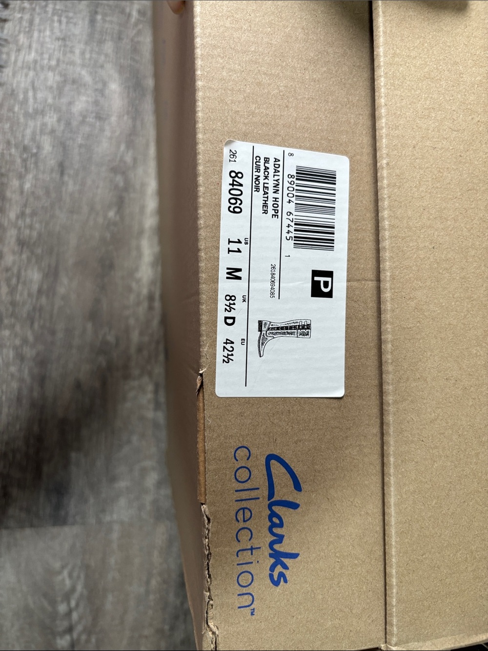 Clarks Black Leather  Riding Boots with Buckle Straps - Picture 3 of 5